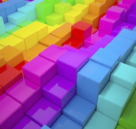 colored blocks